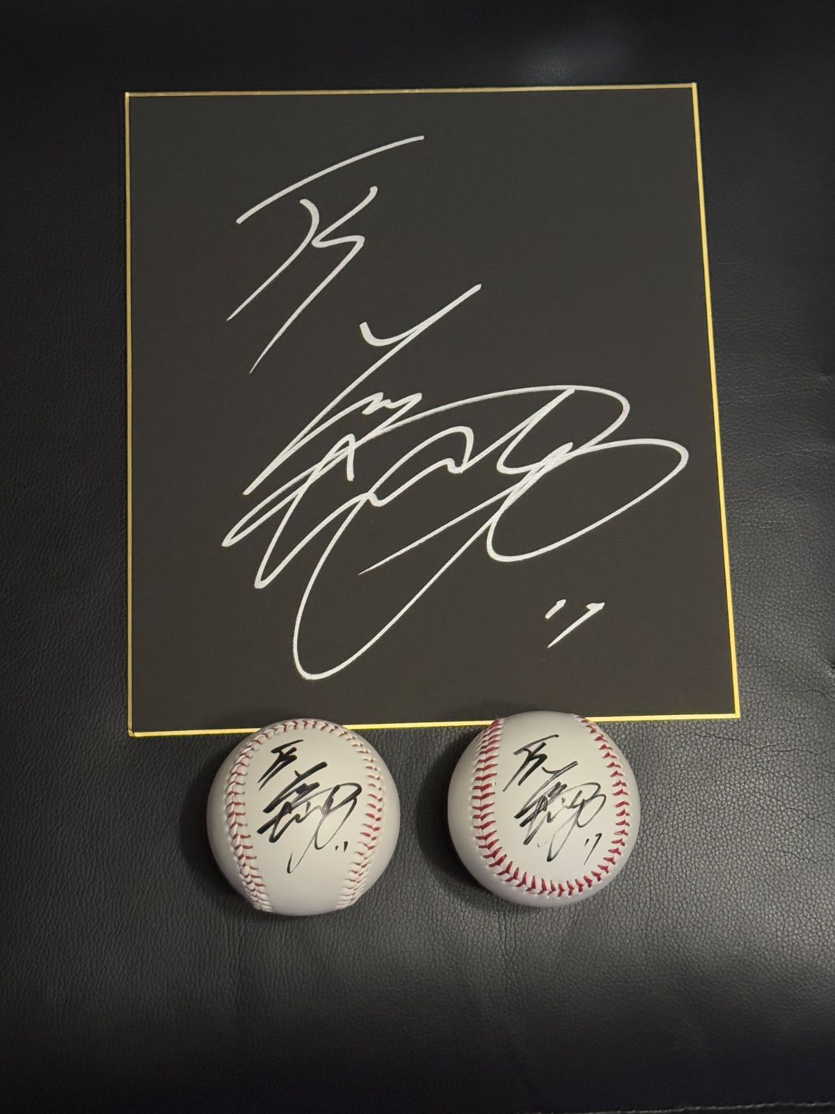 【大谷翔平】直筆サインセット（色紙・ボール・ユニホーム） 大谷翔平 直筆サインユニフォーム 直筆サイン色紙 直筆サイン