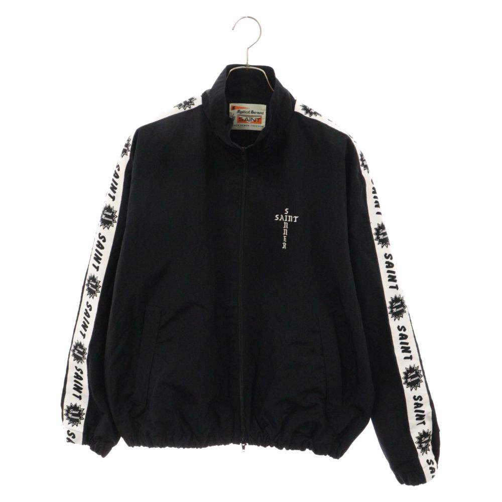 セイントマイケル 黒 ナイロンジャケット セイントマイケル 黒 ナイロンジャケット
