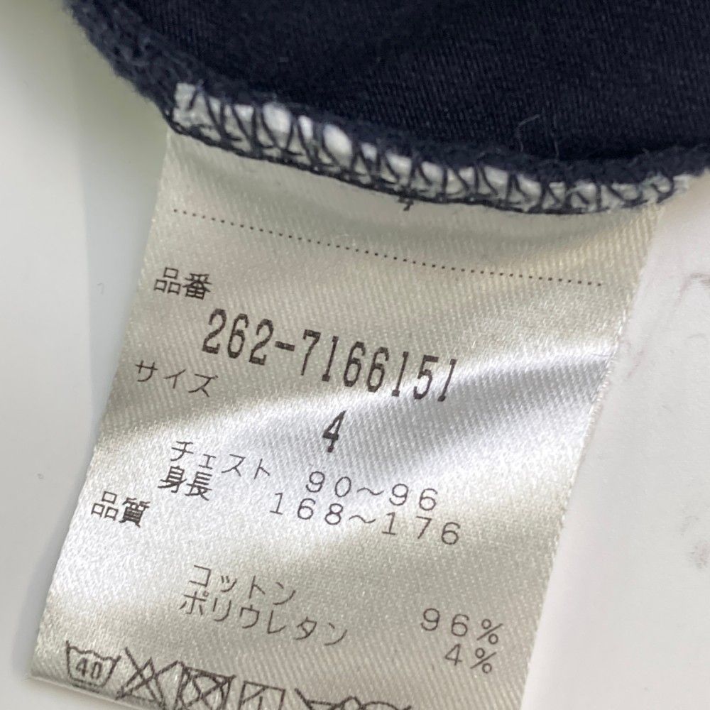 サイズ：4 JACK BUNNY ジャックバニー ハイネック 長袖Tシャツ