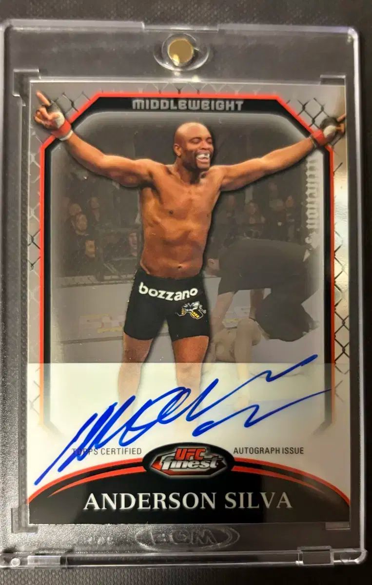 UFCカード Kinloch Anderson キンロックアンダーソン シルバ 2011ファイネスト単オートカード