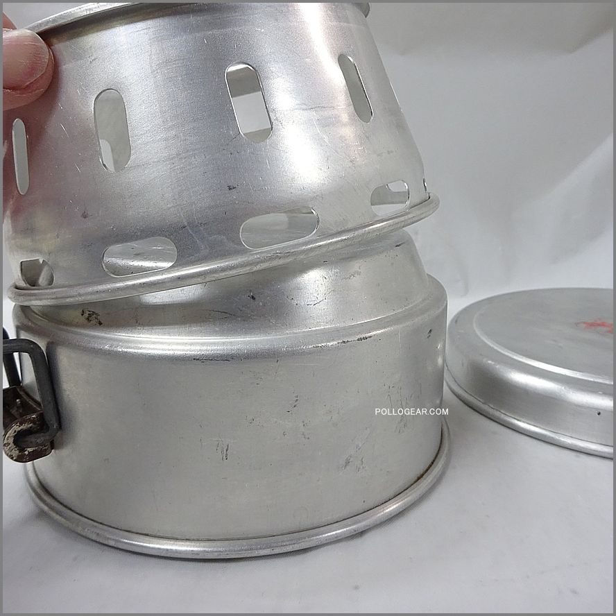 グランテトラ　フランスビンテージ　クッカー 50's LE GRAND TETRAS<BR>アルミ クッカー メスキット<BR