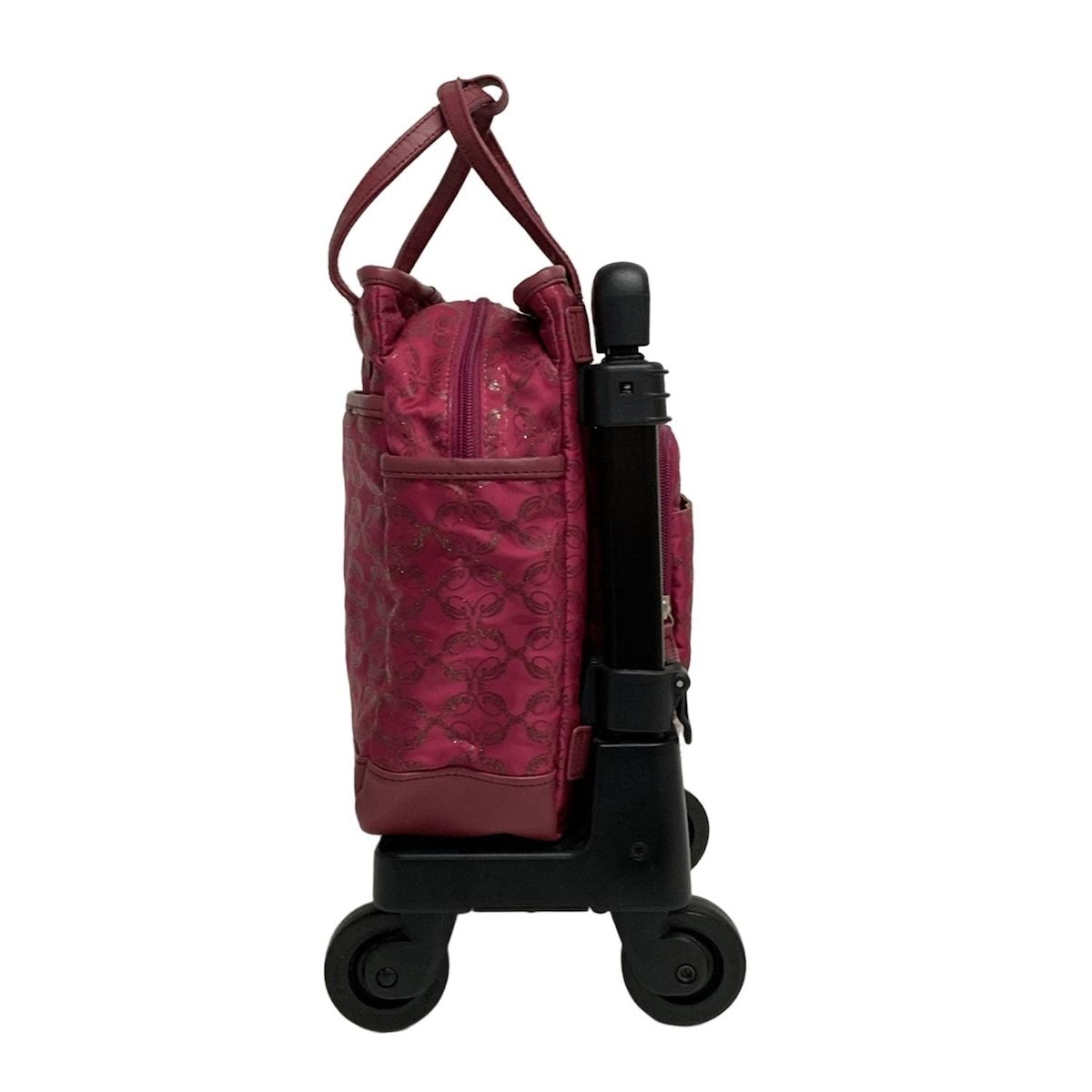 SWANY(スワニー) キャリーバッグ - ピンク×黒 TSAなし/本体ダイヤル  