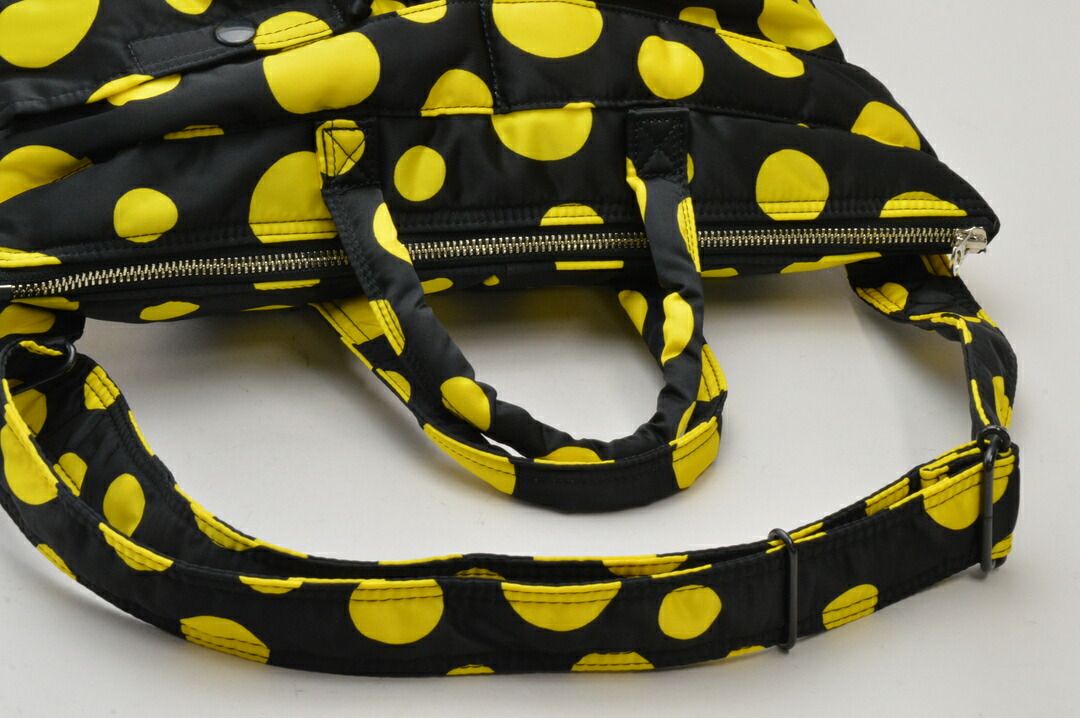 ポーター X-girl×YAYOI KUSAMA×PORTER ヘルメットバッグ 草間彌生 2WAY