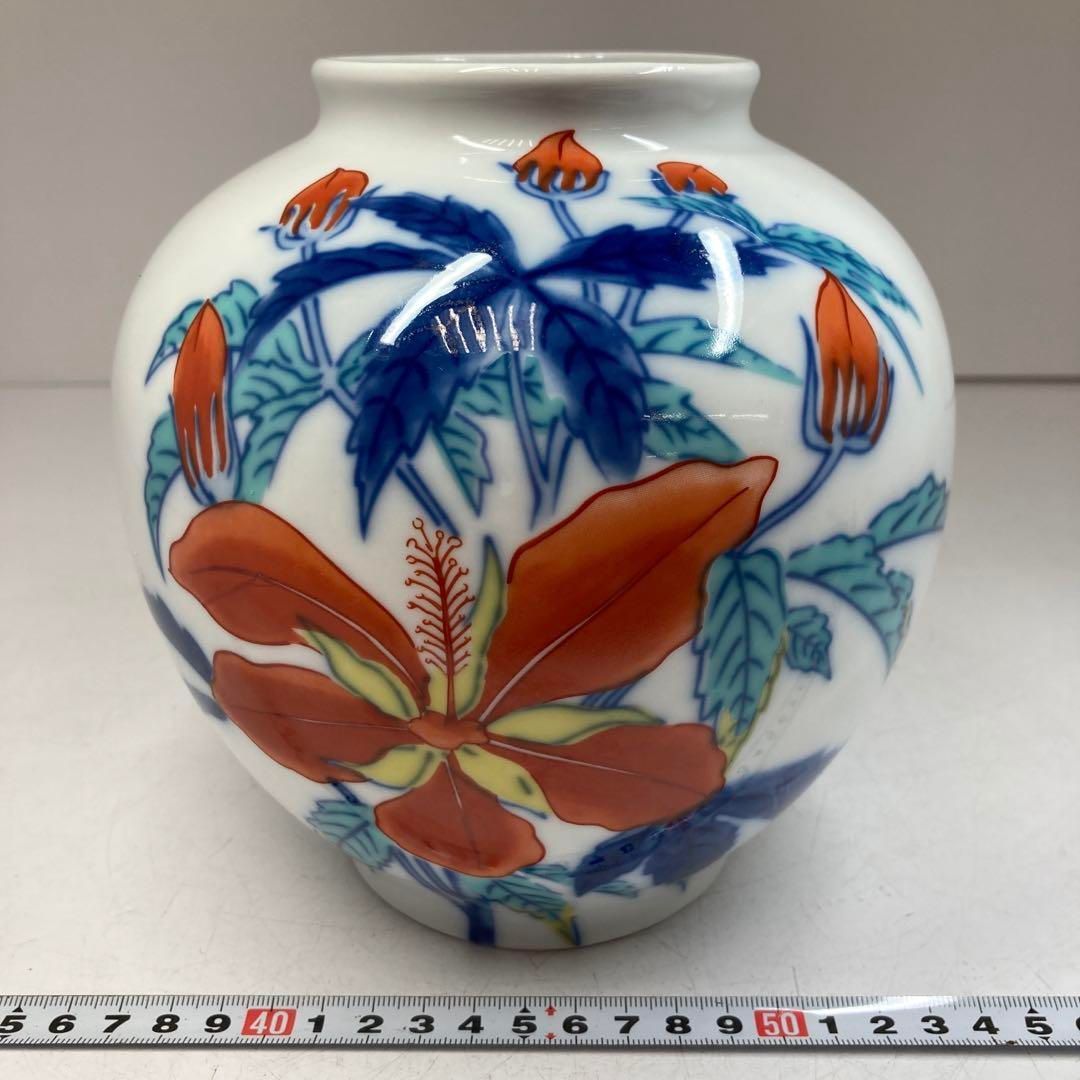 今泉今右衛門　花瓶　高さ19㎝　東Y5-0619③ 今泉今右衛門 花瓶 高さ19㎝ 東Y5-0619③ - メルカリ