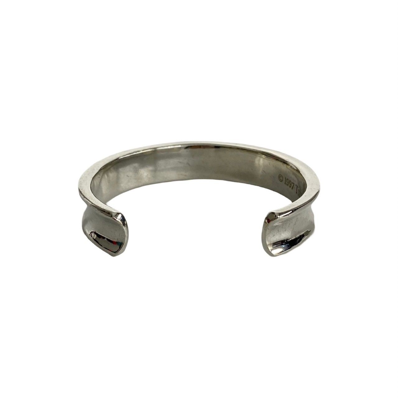 Tiffany&co ティファニー 1837 バングル 925刻印 極美品 極 美品 希少品 TIFFANY&Co. ティファニー 1837 ナロー シルバー