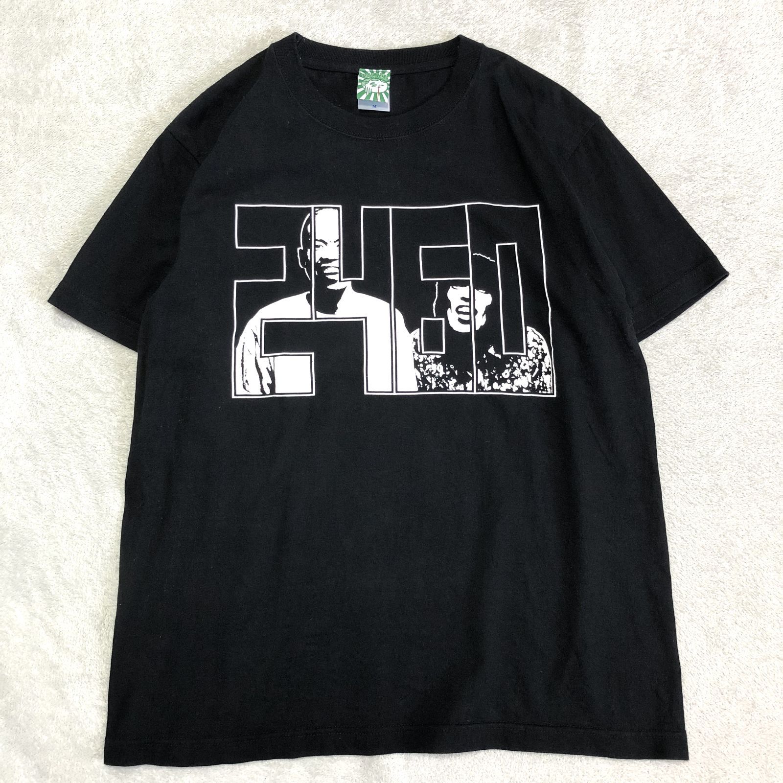 SKELOK ショートスリーブTシャツ 半袖カットソー 芸人プリント