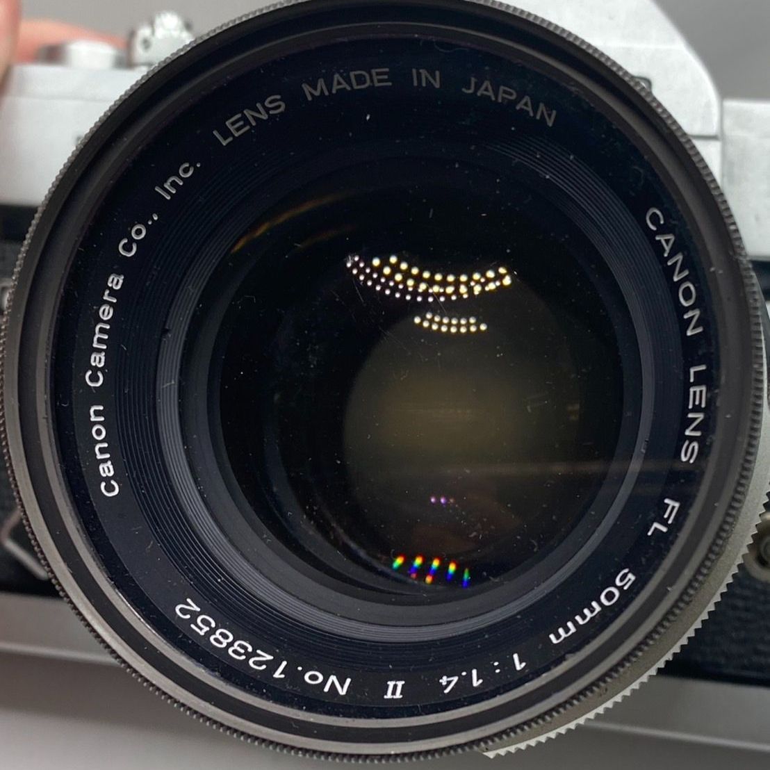 Canon FT QL フィルムカメラ　レンズ付き　動作未確認 ✨昭和レトロ✨】Canon FT QL キヤノン フィルムカメラ フィルム