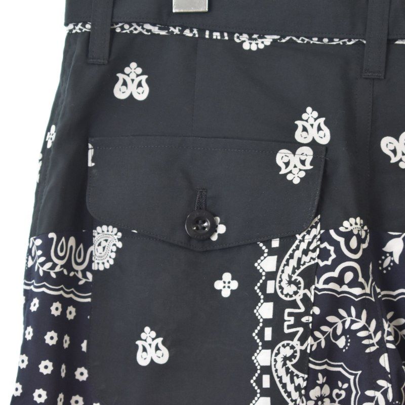 サカイ sacai Archive Print Mix Shorts ショートパンツ ハーフパンツ 