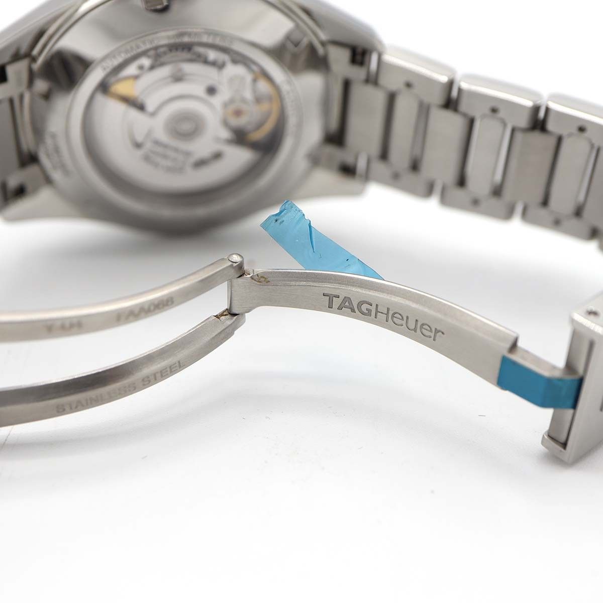 稼働 腕時計 TAG HEUER タグホイヤー カレラ キャリバー5 WAR 211 A 自動巻き 黒色文字盤 箱 保 コマあり yo 1292