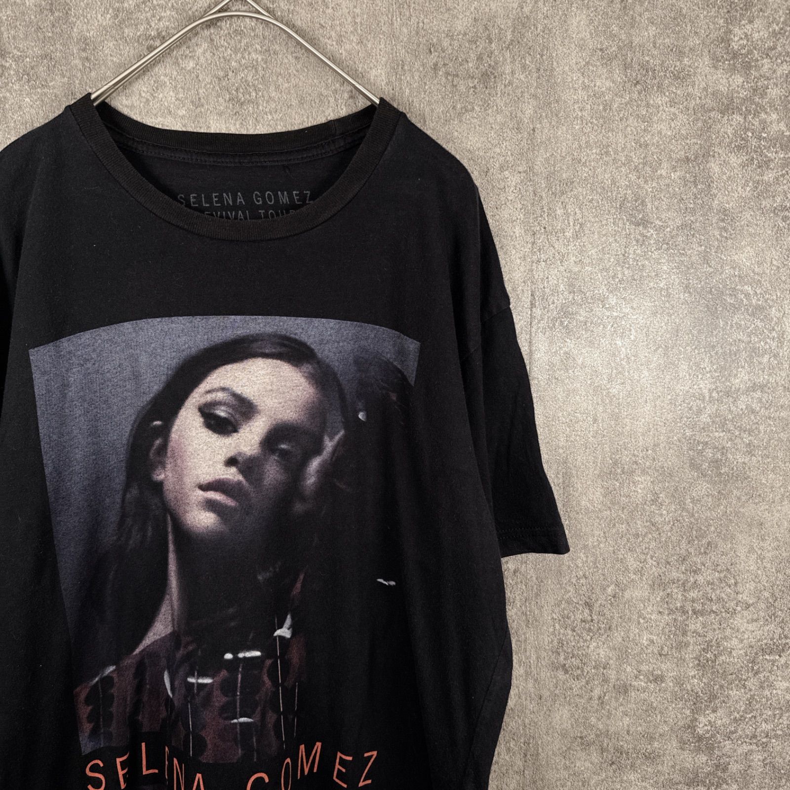 SELENA GOMEZ REVIVAL TOUR 2016 tee BK S セレーナゴメス SELENA GOMEZ REVIVAL TOUR 2016 tee BK S セレーナゴメス