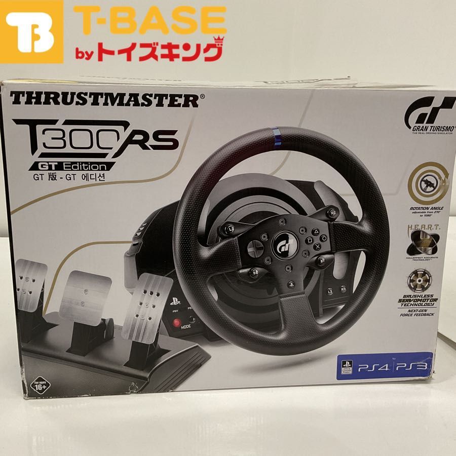 THRUSTMASTER T300RS GT Edition PS4 PS3 スラストマスター エディション ステアリングコントローラー GT版 プレステ PlayStation3 PlayStation4 プレイステーション