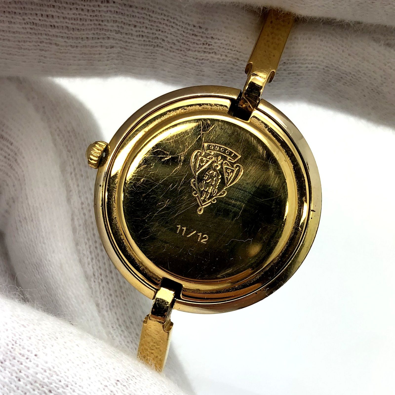 GUCCI グッチ チェンジベゼル 11/12.2 クォーツ腕時計 - メルカリ