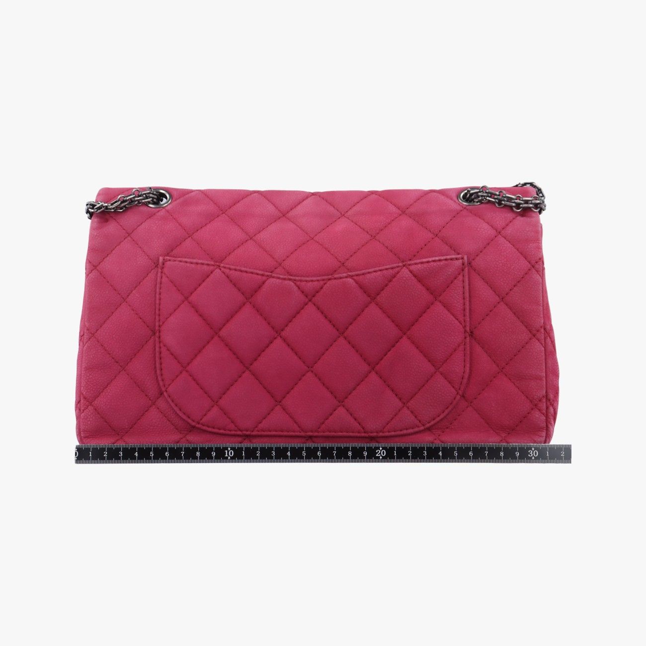 シャネルChanel2.55 ダブルフラップマトラッセレッドレザーA3759017827895