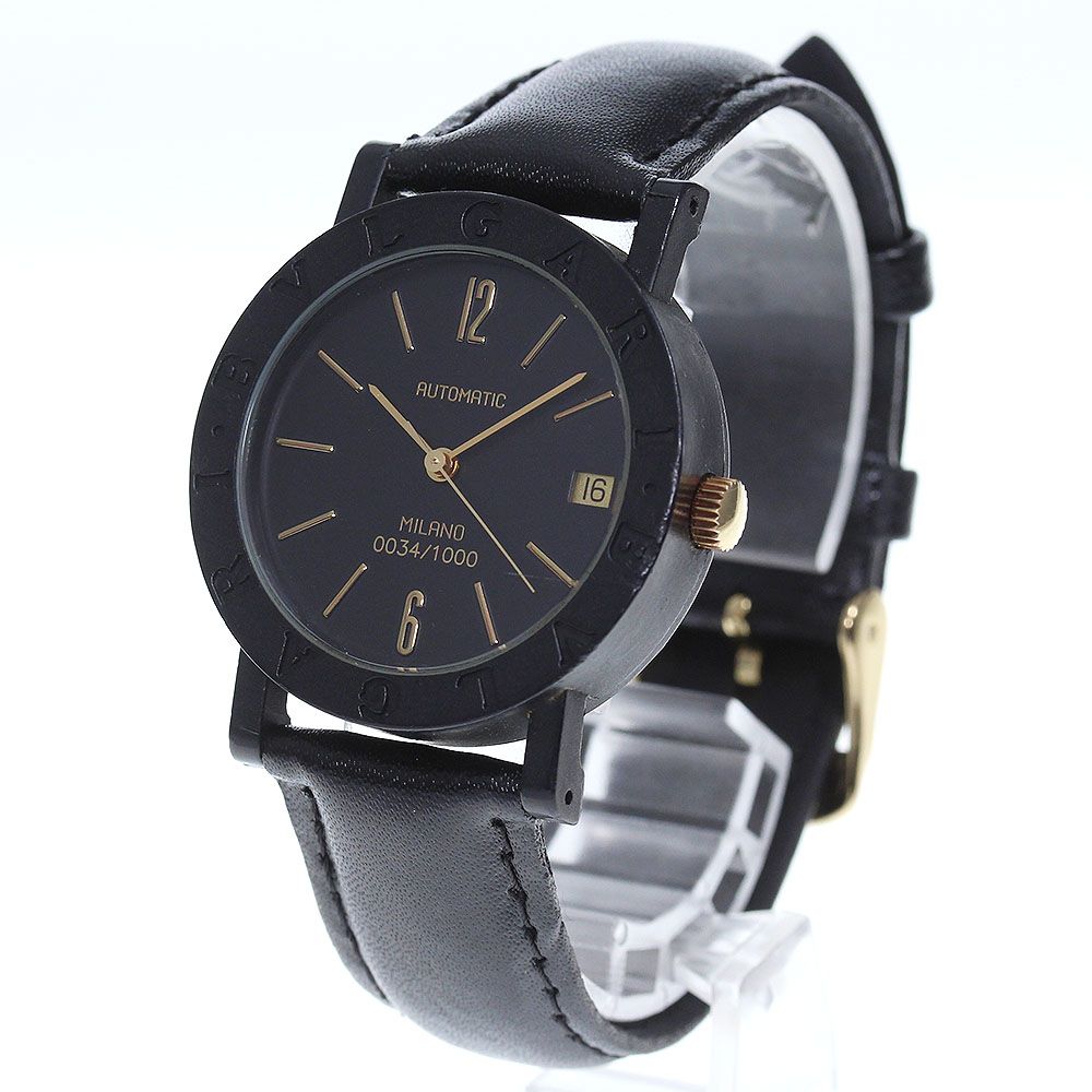 ブルガリ」がアーティストの空山基とのコラボ時計を発売 - TOKION BVLGARI ブルガリ ブルガリミラノ限定 193/1000 裏スケ 自動巻き メンズ腕時計 ブラック