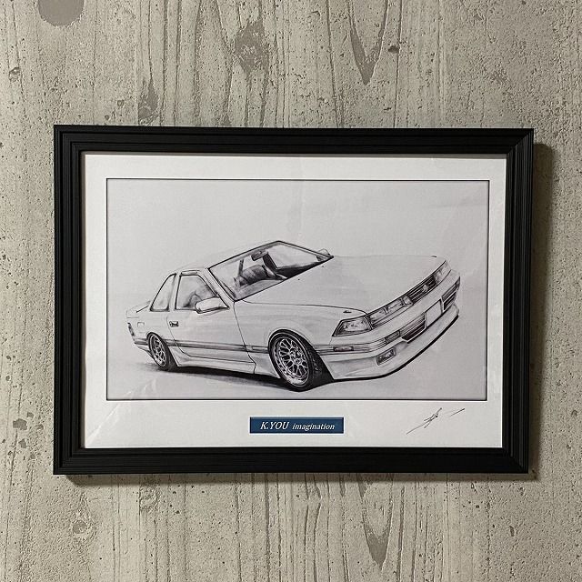 クラシックカー 油彩画 サインあり 楽天市場】ニッサン 日産 サニー 310 ワークス角目 鉛筆画 名車