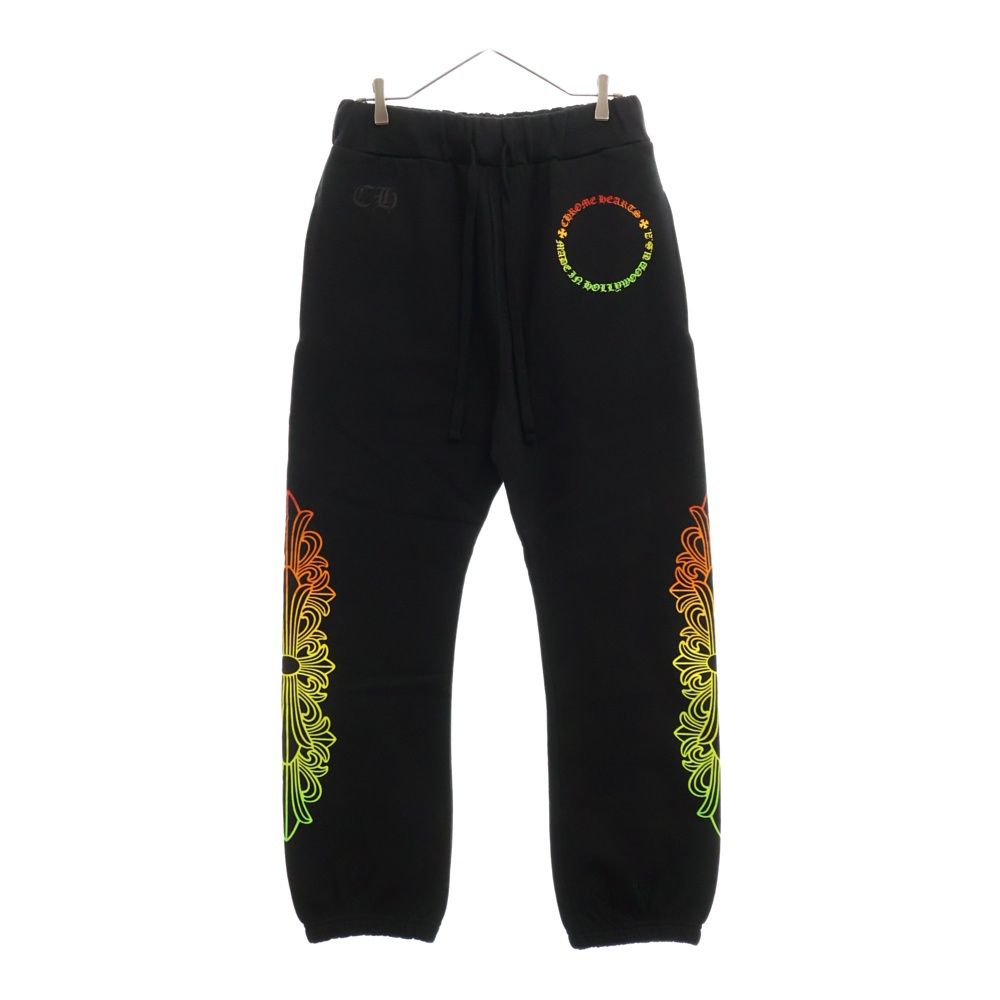 CHROME HEARTS クロムハーツ SWEAT PANTS グラデーションフローラルクロスプリントスウェットロングパンツ