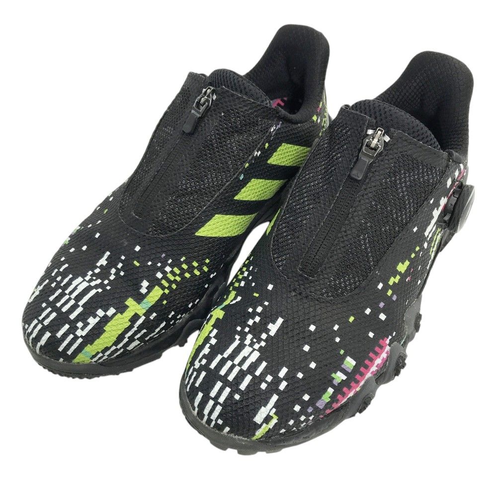 ADIDAS GOLF アディダスゴルフ IE2148 2023年モデル ゴルフシューズ コードカオス22 BOA 総柄 ブラック系 23.5 [240101356592] ゴルフウェア レディース ストスト