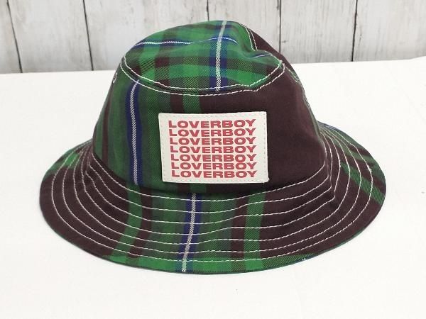 CHARLES JEFFREY LOVERBOY/ バケットハット/チャールズジェフリーラバーボーイ/ ハット/チェック柄/M
