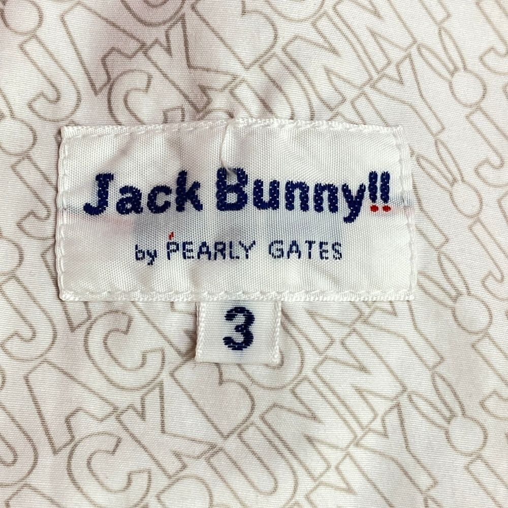 サイズ：3 JACK BUNNY ジャックバニー ストレッチパンツ 刺繍 レッド系