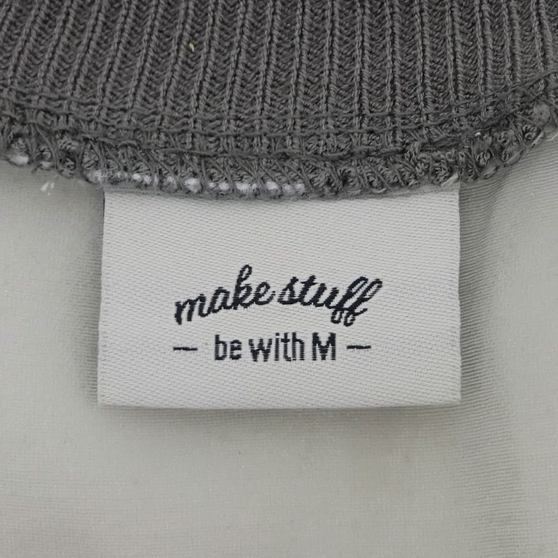 ニコアンド☆Be with M☆misayo ロゴシアープルゾン　グレー m80072341654_1.jpg?1747380575