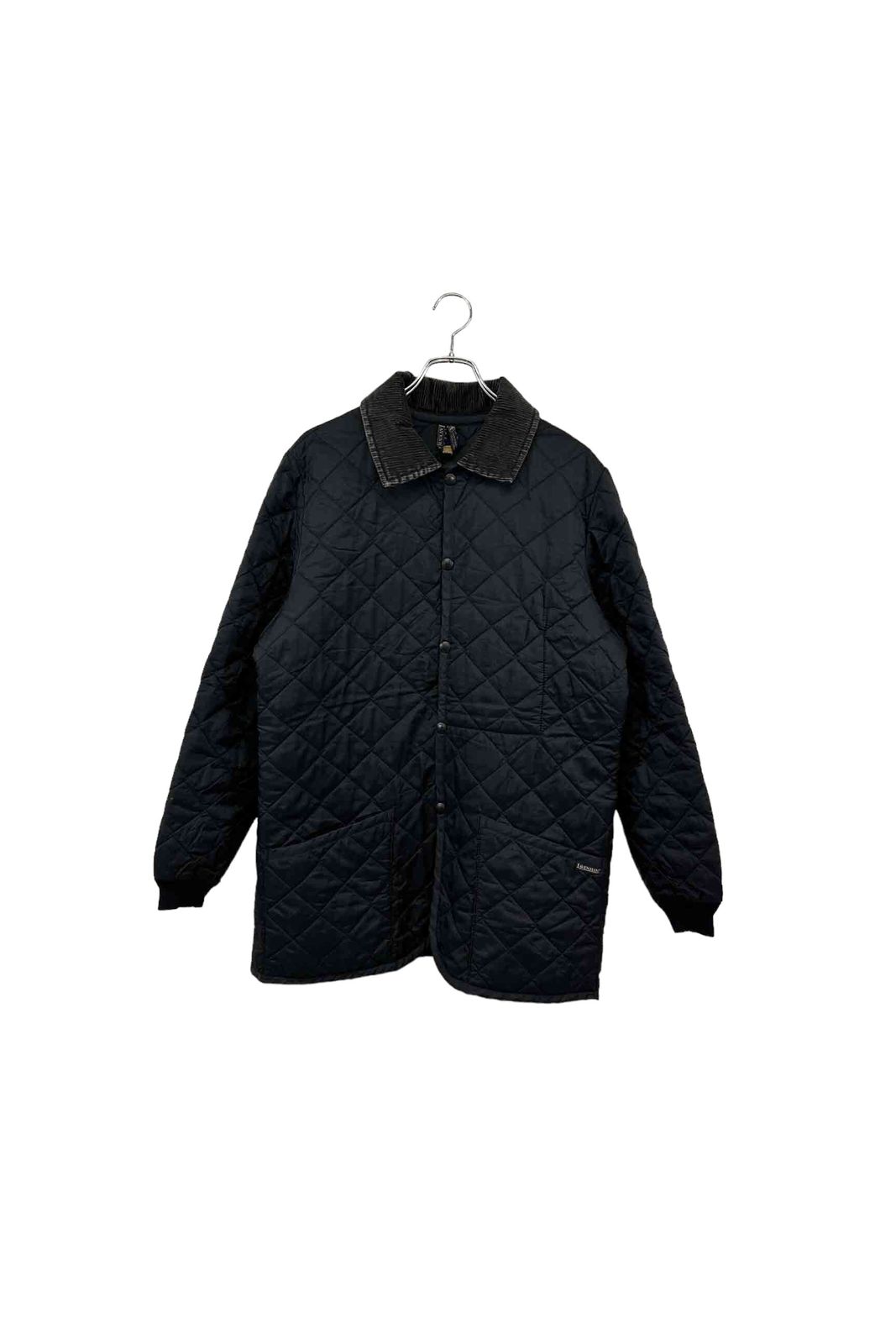 MADE in ENGLAND LAVENHAM quilting jacket ラベンハム キルティングジャケット ブラック サイズ40  アウター メンズ ヴィンテージ 6
