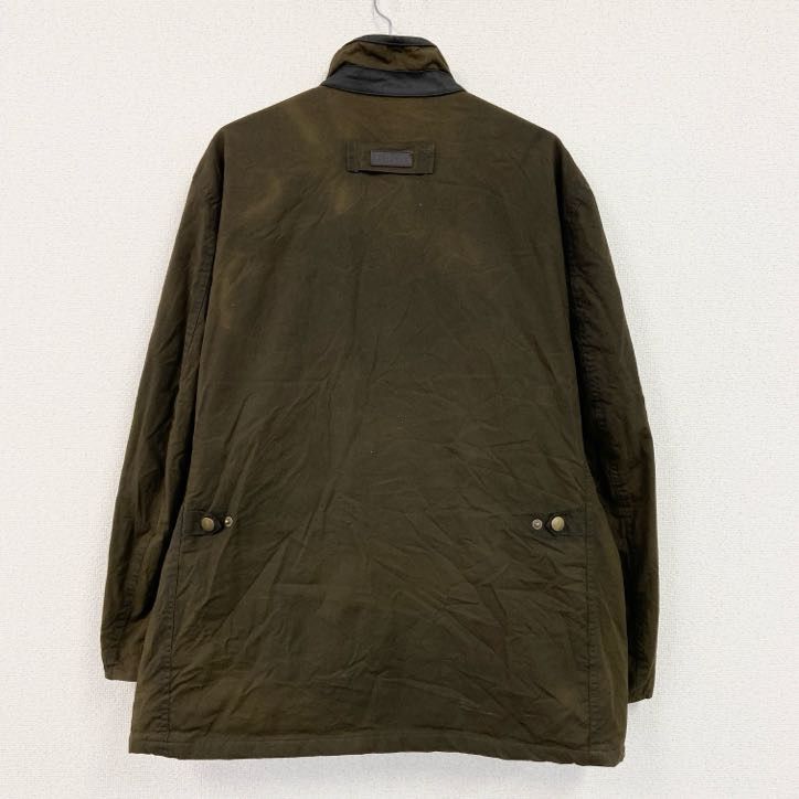 古着 Barbour バブアー Prestbury Jacket プレストベリージャケット オイルドジャケット カーキ XXLサイズ