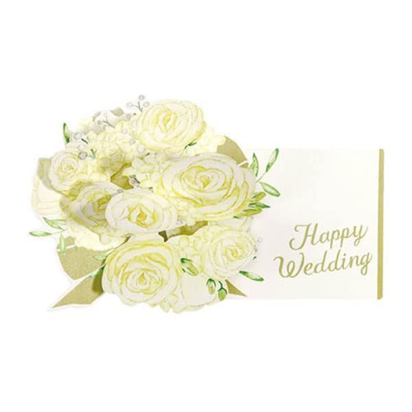 グリーティングライフ ウェディング GreetingLife ポップアップ カード LY 33