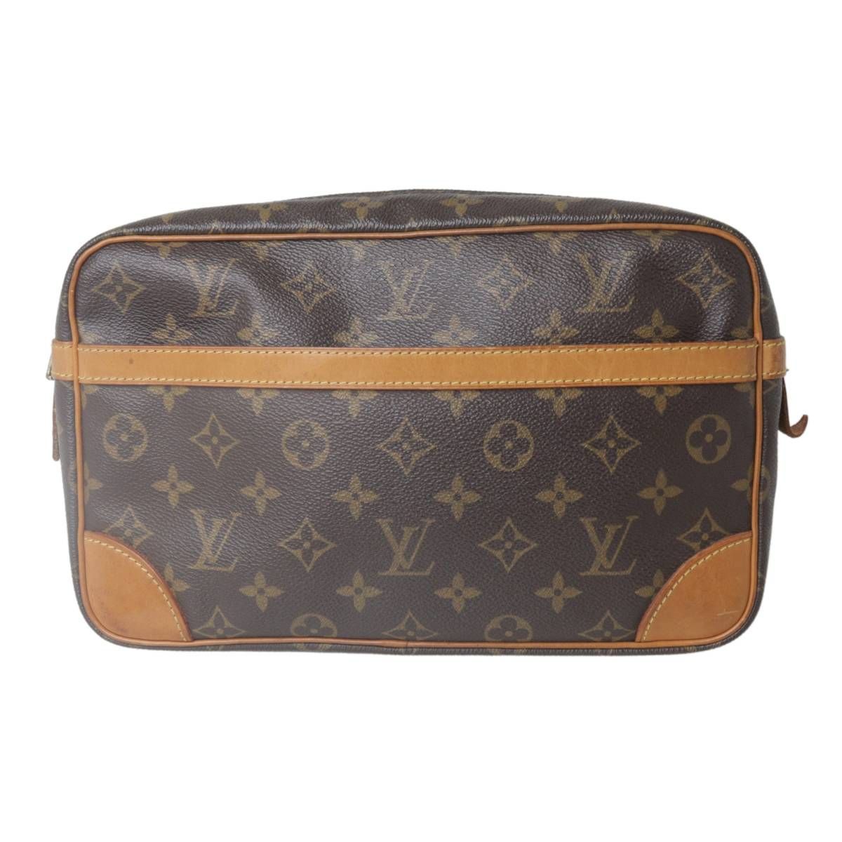 LOUIS VUITTON ルイヴィトン コンピエーニュ セカンドバック クラッチバック モノグラム M51845 889.SL NT Cランク WWW_NOITHATQUANGTHANH_NET