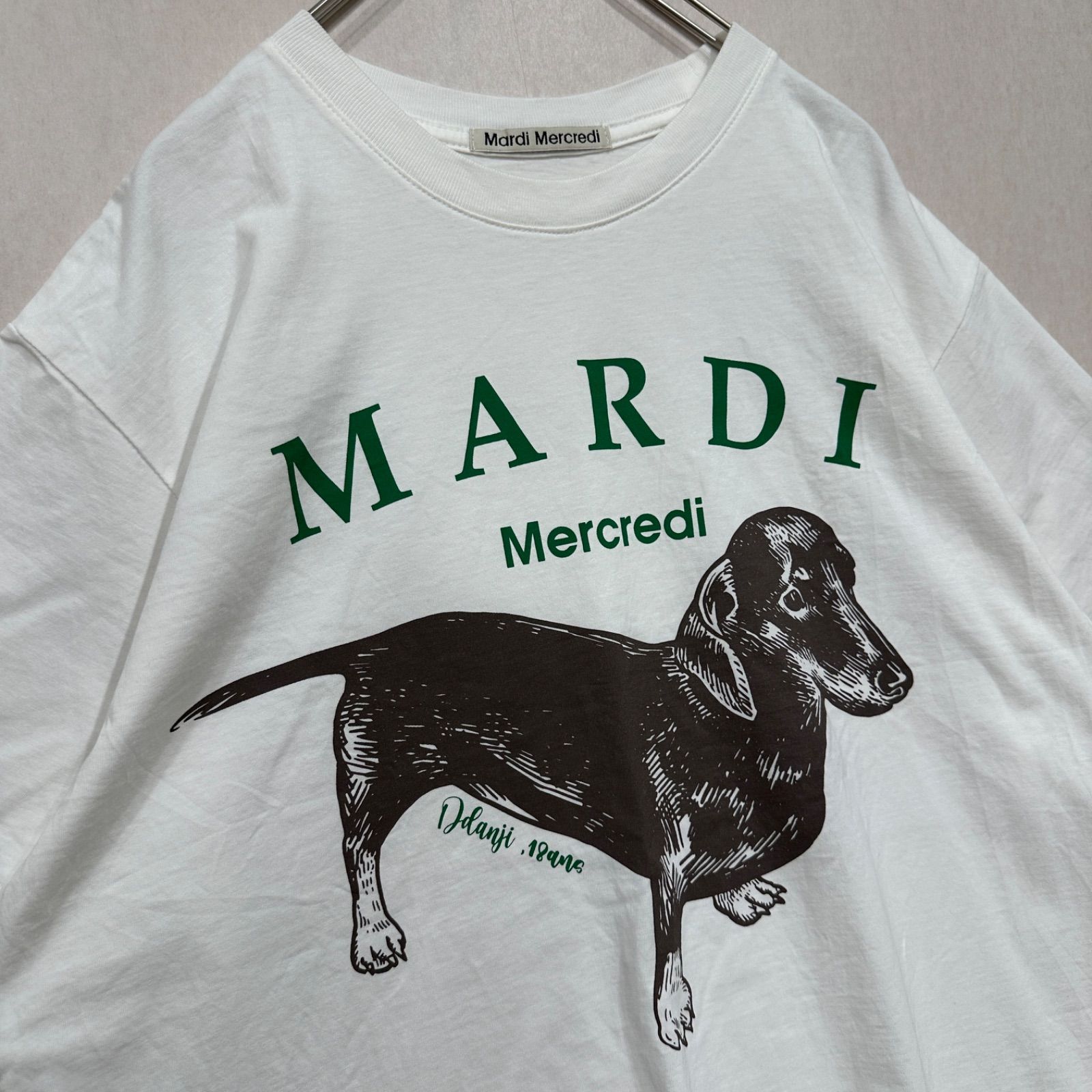 マルディメクルディ Mardi Mercredi Tシャツ TSHIRT UNIV NAVY CREAM 半袖 レディース 韓国 ファッション アパレル 楽天市場】【韓国人気ブランド】【正規品付属の赤タグ・袋付き
