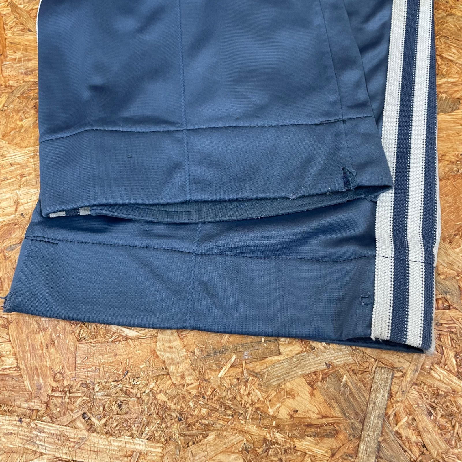 USA製 '70s~'80s ヴィンテージ adidas トラックパンツ ブルー ATP 3本