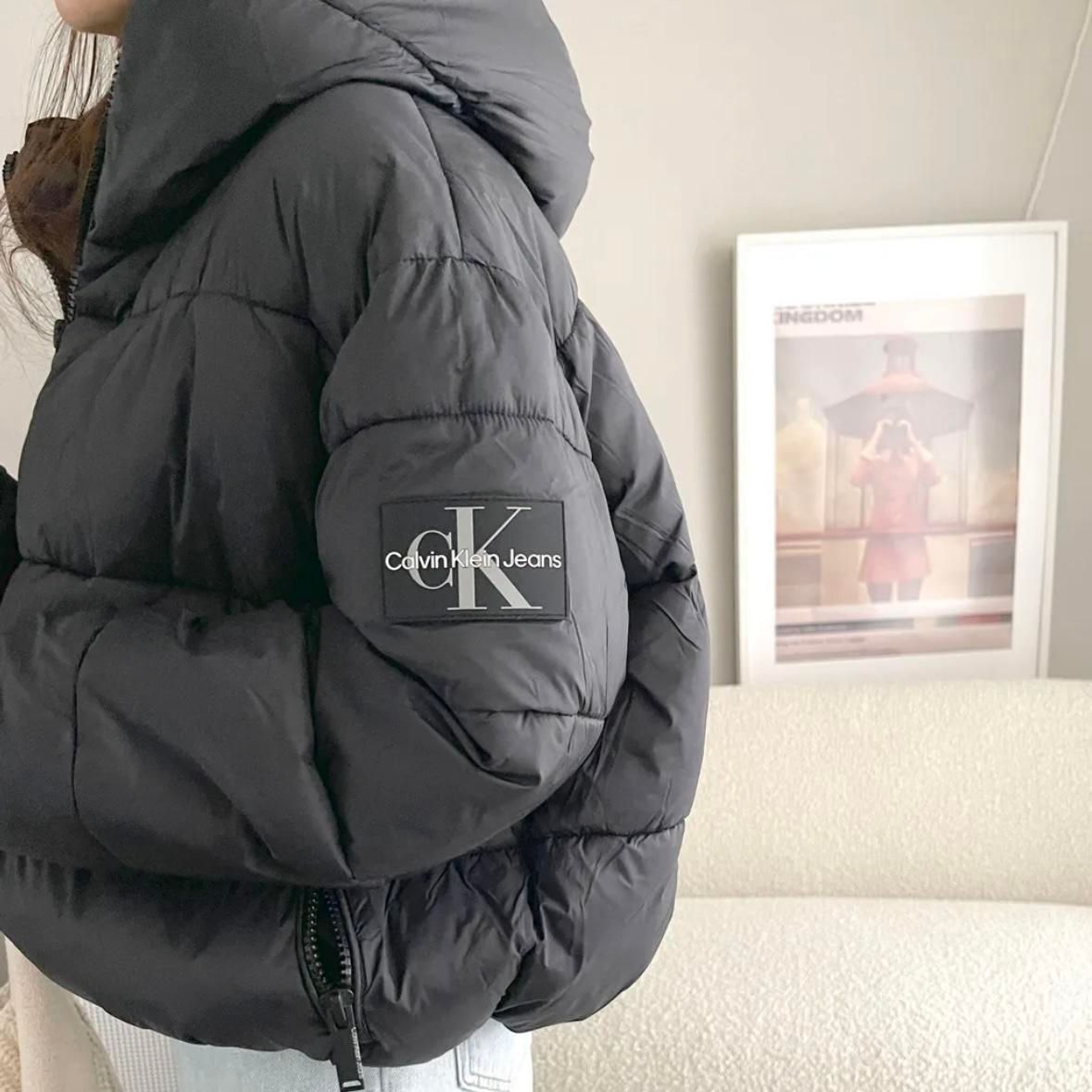 カルバンクライン ダウン 韓国 ラスト1点 限定特価 Calvin Klein 韓国 