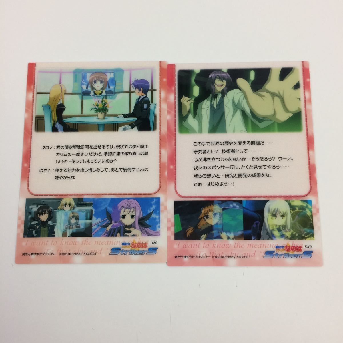 な6 魔法少女リリカルなのは StrikerS カード トレカ ハイ