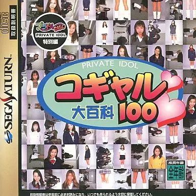 セガサターンソフト コギャル大百科 100 プラドルDISC PRIVATE IDOL プライベートアイドル 特別編