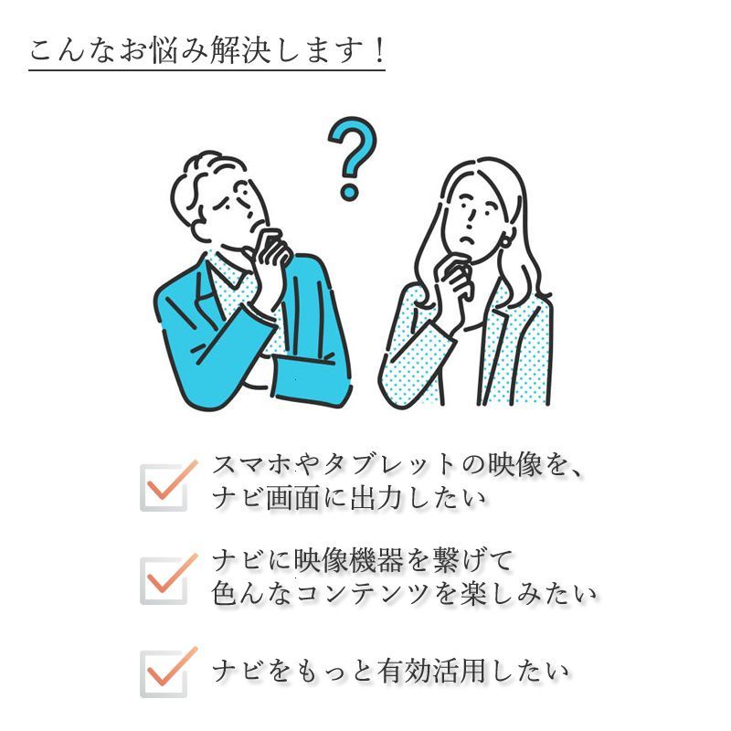 HDMIケーブル Aタイプ メス → Eタイプ オス 変換 カーナビ用