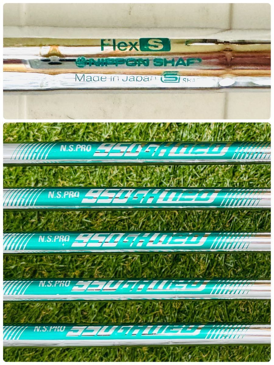 良品】グローブライド オノフ アカ 2024 メンズアイアンセット 5本 S