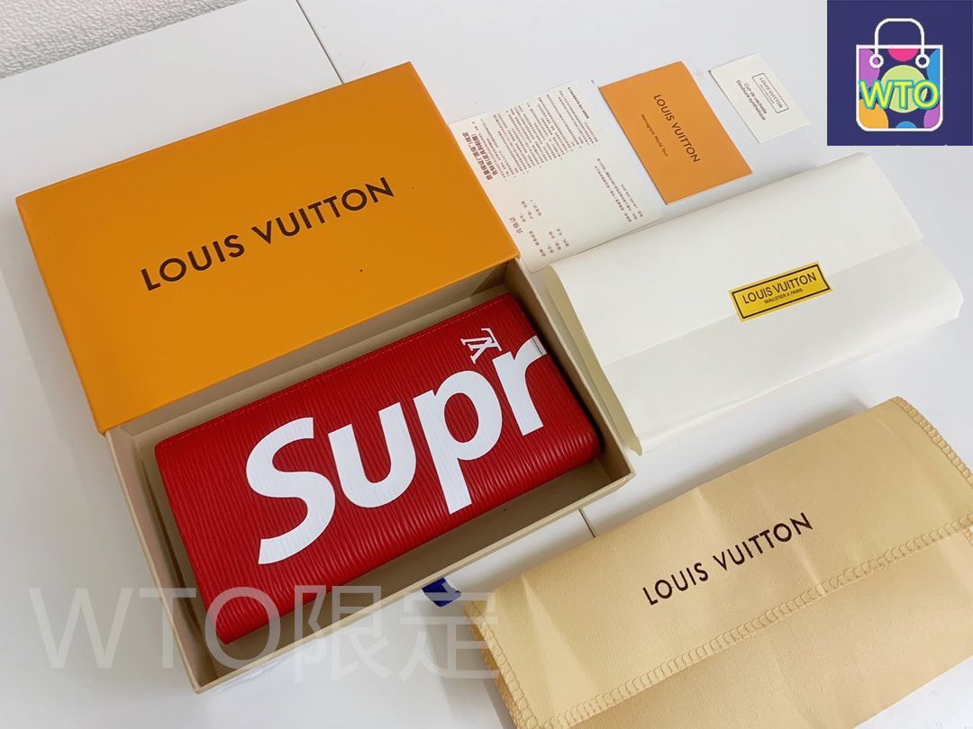 本日限定】?LV x Supreme コラボ ZIPPY ORGANIZER 長財布 ? 高級