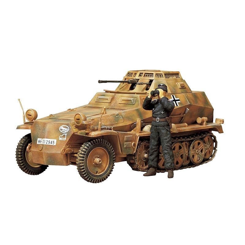 タミヤ 1/35 ミリタリーミニチュアシリーズ No.115 ドイツ陸軍 Sd.Kfz.250/9 軽装甲偵察車 デマーグ プラモデル 35115 -  メルカリ