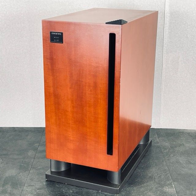 オンキョー パワードサブウーハー 【】ONKYO SL-407 SUBWOOFER ウーファー オーディオ機器/69239