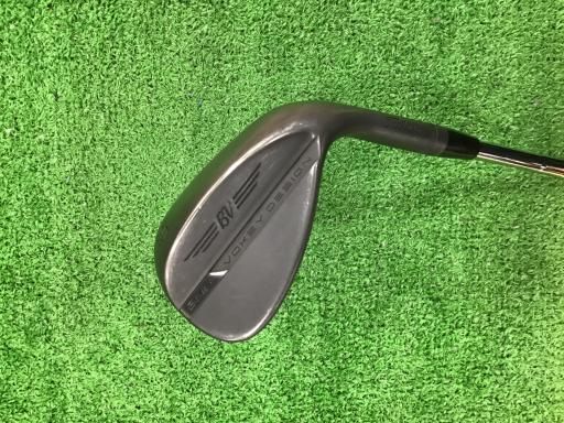 タイトリスト VOKEY SPIN MILLED SM8 ジェットブラック 60°|14°K ウェッジ WG 純正特注シャフト フレックスS メンズ 男性用 右利き 右用 Cランク ゴルフクラブ