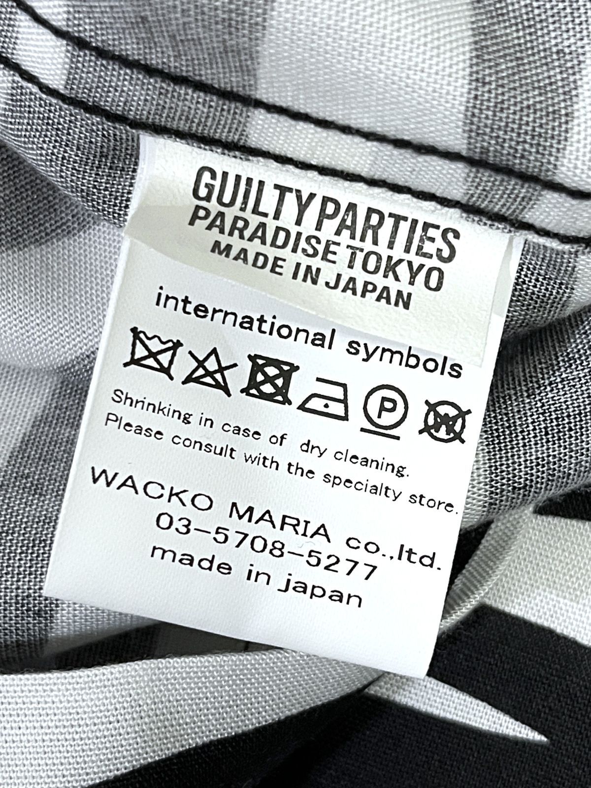 WACKO MARIA x FRAGMENT｜ワコマリア フラグメント ZEBRA-PRINT