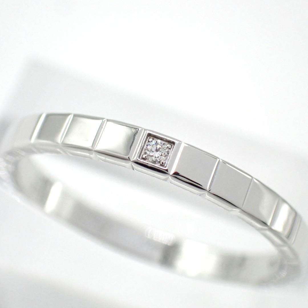 ショパール 17号 アイスキューブ ダイヤ リング 750 K18WG 3905