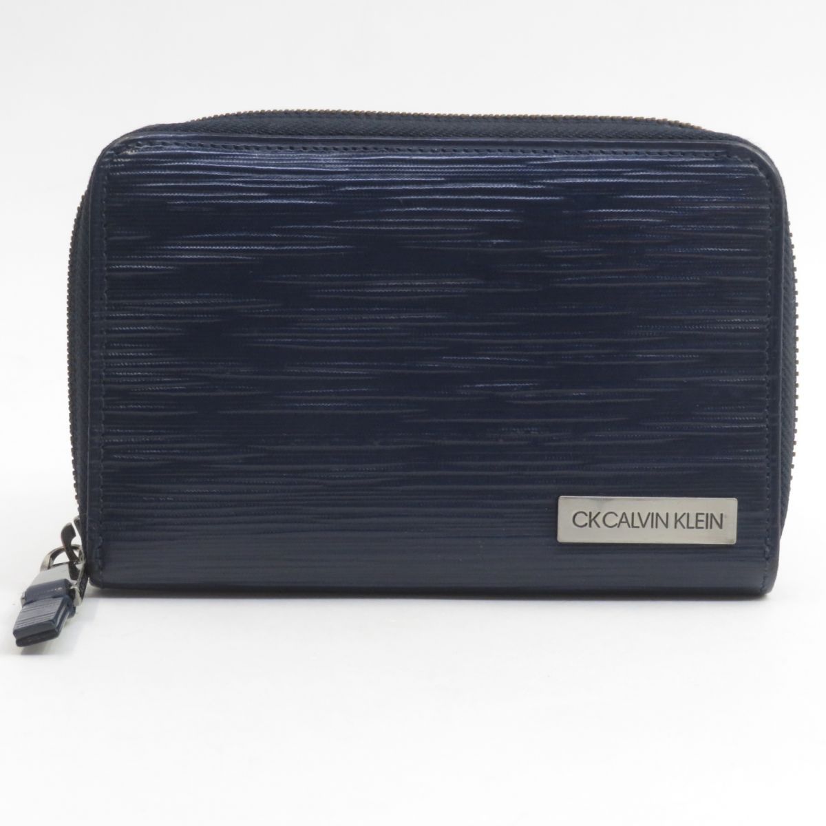CALVIN KLEIN カルバンクライン タット2 ミドル ウォレット 財布 ネイビー ※中古 人気・おすすめ｜使いやすい・旅行におすすめ セール中 全国発送