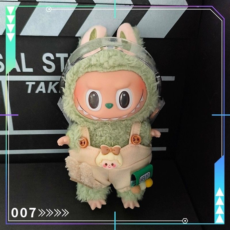 LABUBU ぬいぐるみ ぬいぐるみ用 メガネ サイバーパンク 光る labubu ラブブ 15