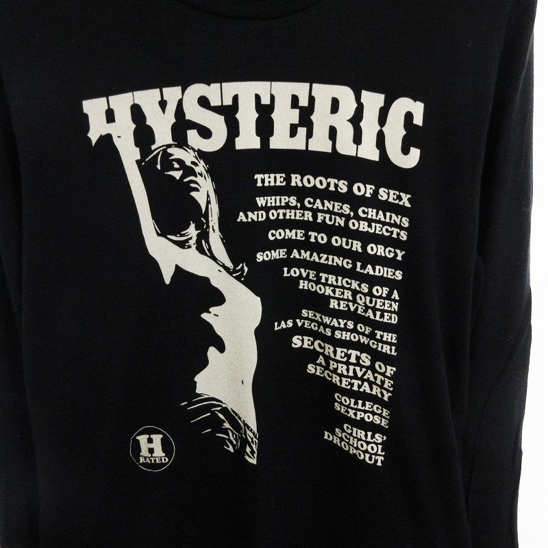 ヒステリックグラマー HYSTERIC GLAMOUR ロンT カットソー T