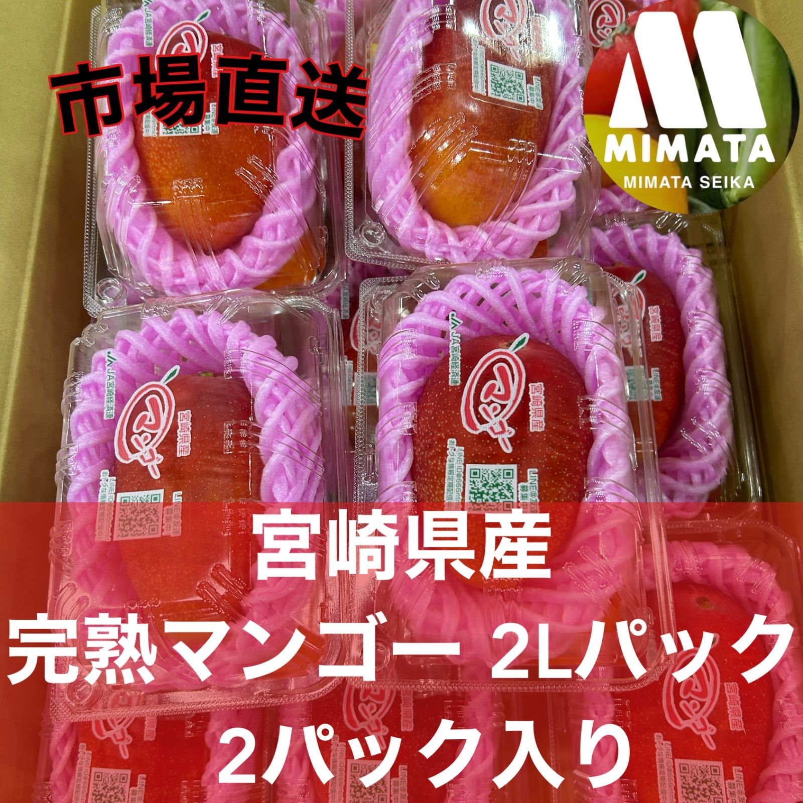 宮崎県産 完熟マンゴー 自宅用 2kg 数量限定】宮崎完熟マンゴー 訳あり約2k入 ご自宅用 | はなやか