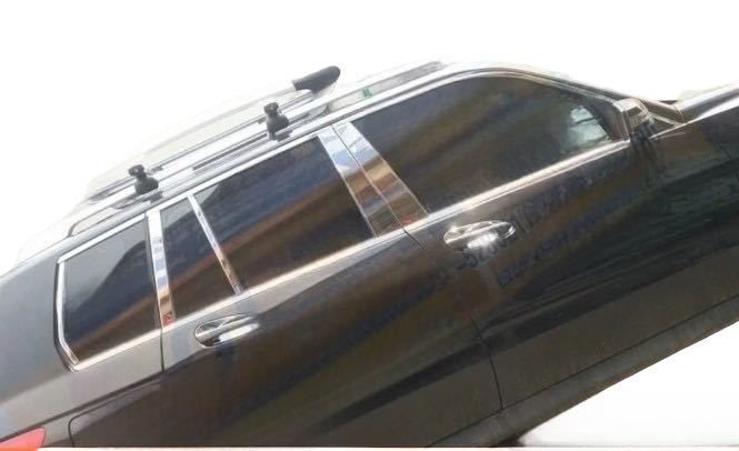 メルセデス ベンツ ステンレス ピラー カバー X204 GLK300 GLK350 ブルーエフィシェンシー エディションシュヴァルツ GLKクラ