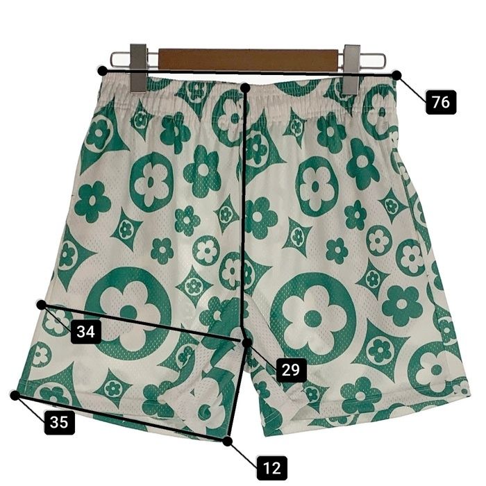 BRAVEST STUDIOS ブレイベストスタジオ フラワープリント メッシュ