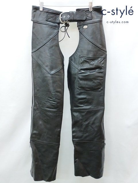 G213 人気 HARLEY-DAVIDSON ハーレーダビッドソン チャップス XL ブラック 98480-01AW バイク | G