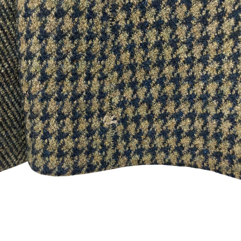 ✨美品✨45R✨シェットランド✨ジャケット✨千鳥格子✨ヘリンボーン 美品 45R フォーティファイブアール 千鳥格子 ヘリンボーン