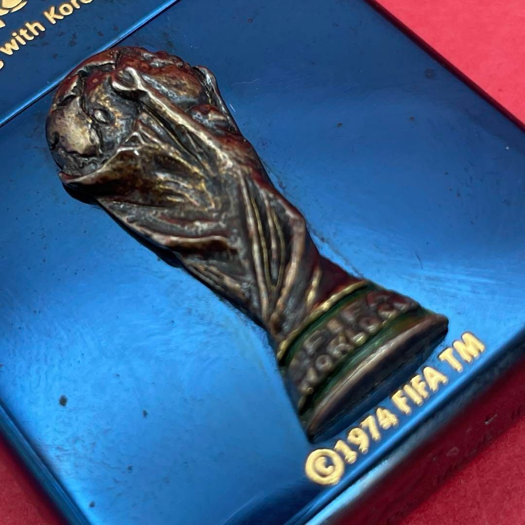 FIFA 日韓ワールドカップ 記念優勝オーナメントトロフィー　2002年製 レア物】2002 FIFA 日韓ワールドカップ 記念優勝オーナメント